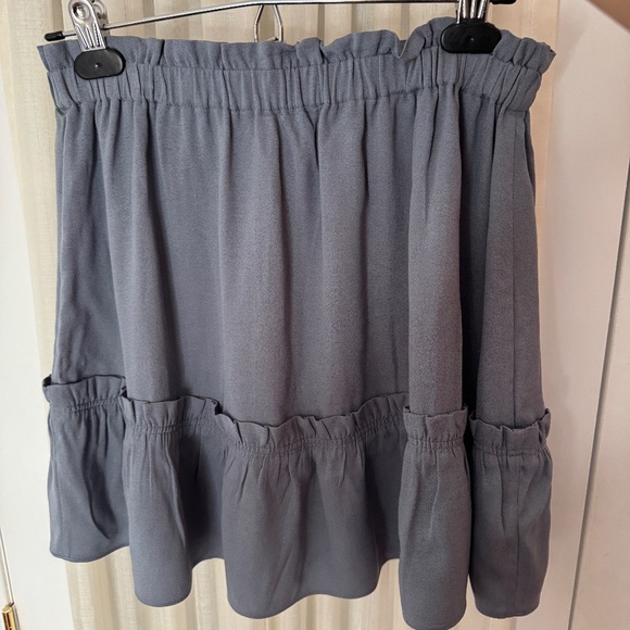 Aritzia Trixie Skirt Granite Blue Size M - Picture 2 of 8